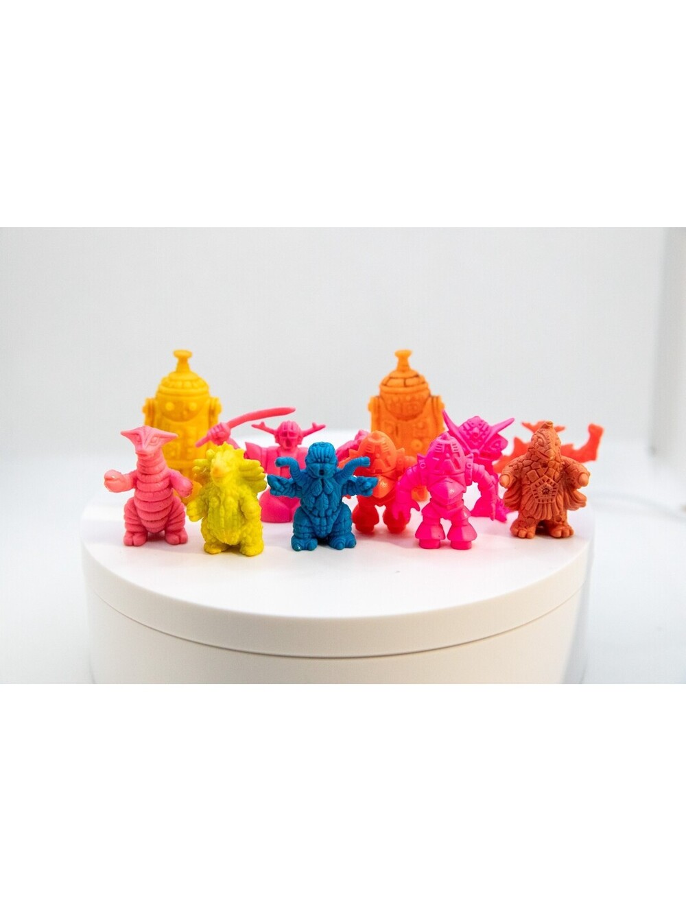 Ultraman Kaiju Keshi Gomu Vintage 80s Rubber Mini Figures Ultra Set of 11